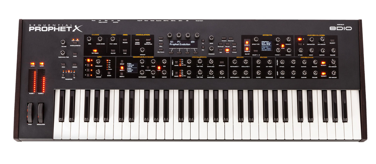 【中古】（非常に良い）Dave Smith Instruments/Sequential Prophet X ポリフォニック・シンセサイザー Dave Smith Instruments Sequential Prophet X Synthesizer