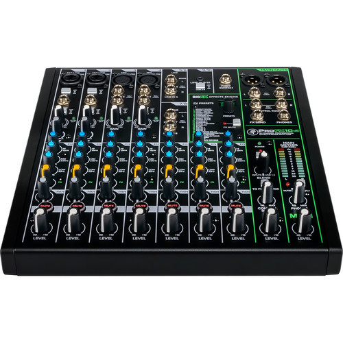 Mackie ProFX10v3 10-Channel Analog Mixer with Built-In Effects and