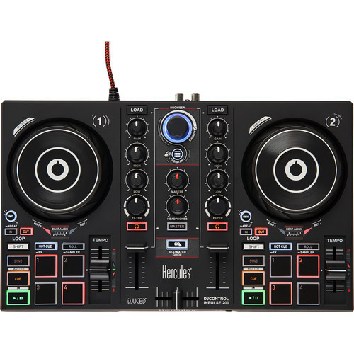 Hercules DJControl Inpulse 200 - Compact DJ Controller