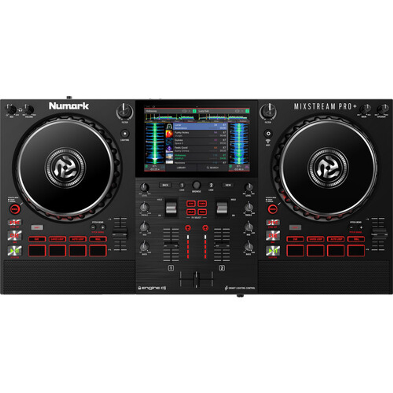 Numark Numark Mixstream Pro+ Standalone DJ Controller with Wi-Fi