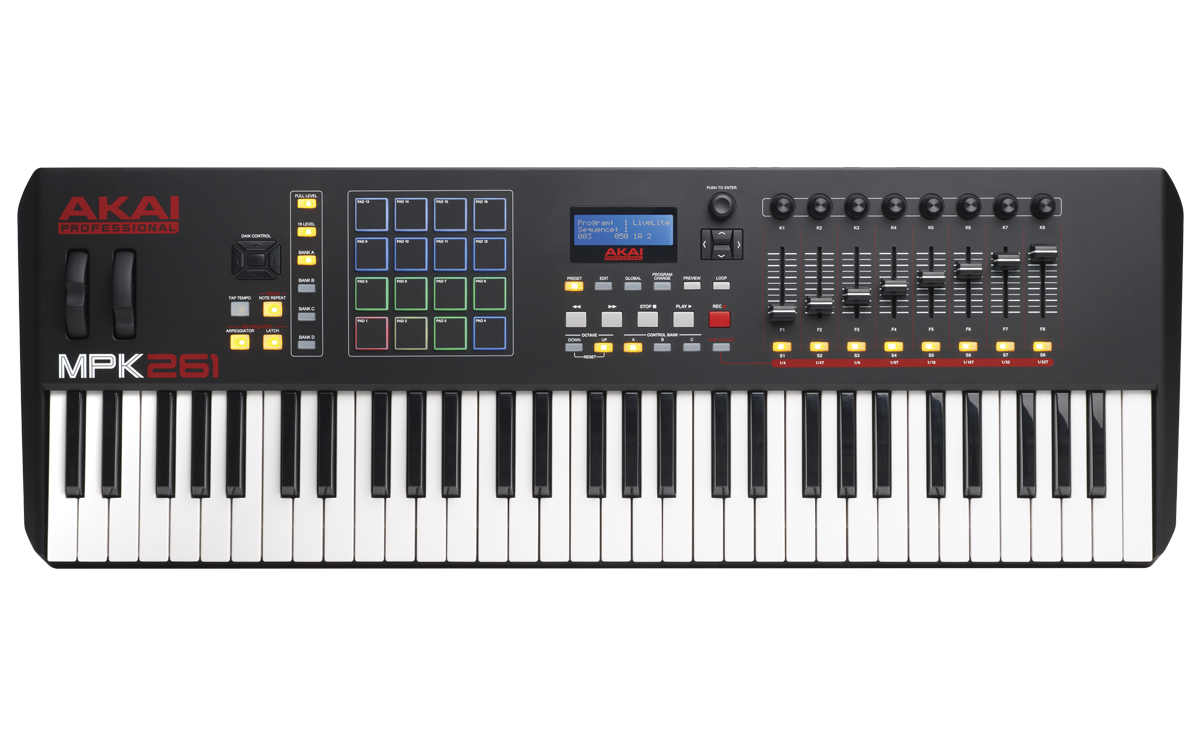 Aka MPK 261 Keyboard Controller Aka MPK 261 Keyboard Controller