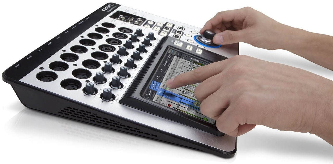 QSC TouchMix 16 Compact Digital Mixer with Wireless Control