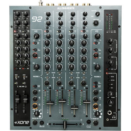 Allen & Heath XONE:92 Analog DJ Mixer – Legendary 4-Channel