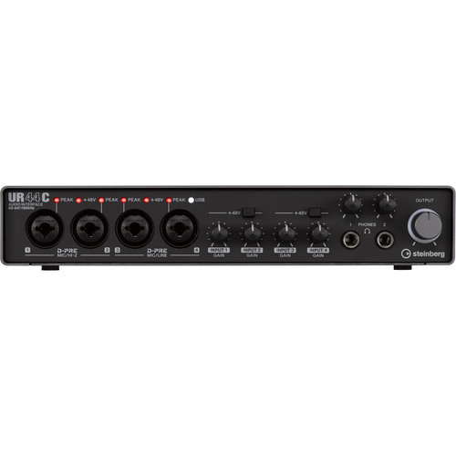 (ほぼ未使用) YAMAHA Steinberg UR44C オーディオIF Yamaha Steinberg UR44C 6x4 USB Gen 3.1 Audio Interface