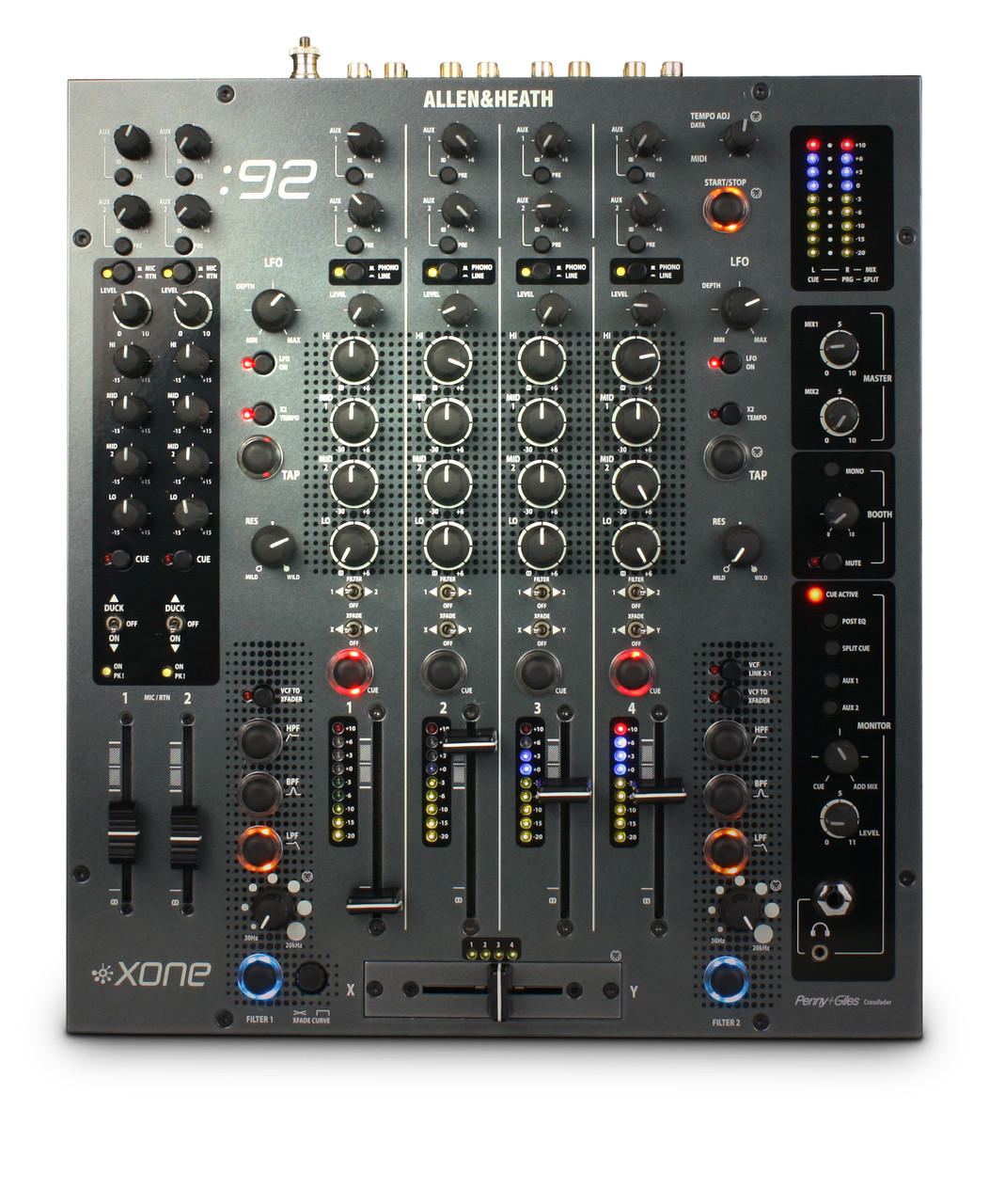 Allen & Heath XONE:92 Professional 6-Channel Club/DJ Mixer