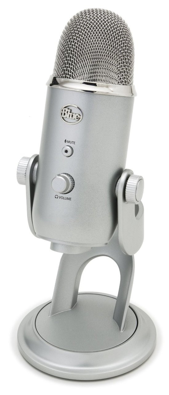 Blue Microphones Yeti USB Microphone - Silver