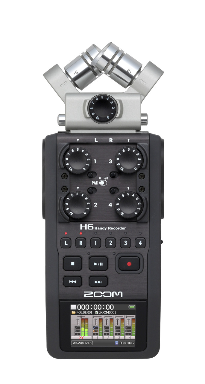 Zoom H6 Six-Track Portable Recorder