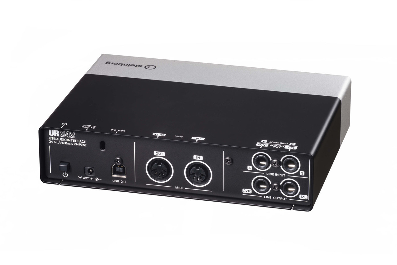 Steinberg UR242 4-in/2-out USB 2.0 Audio Interface