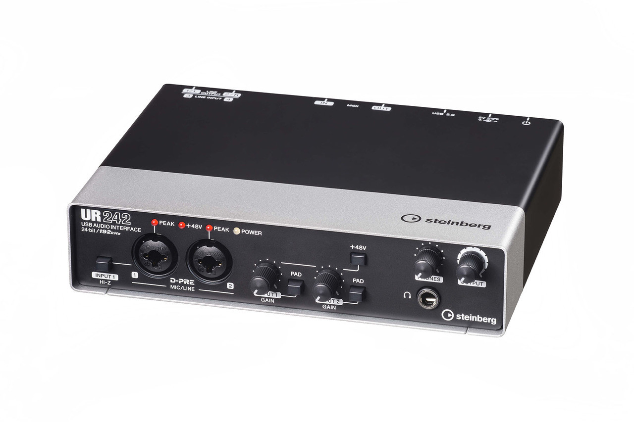 Steinberg UR242 4-in/2-out USB 2.0 Audio Interface