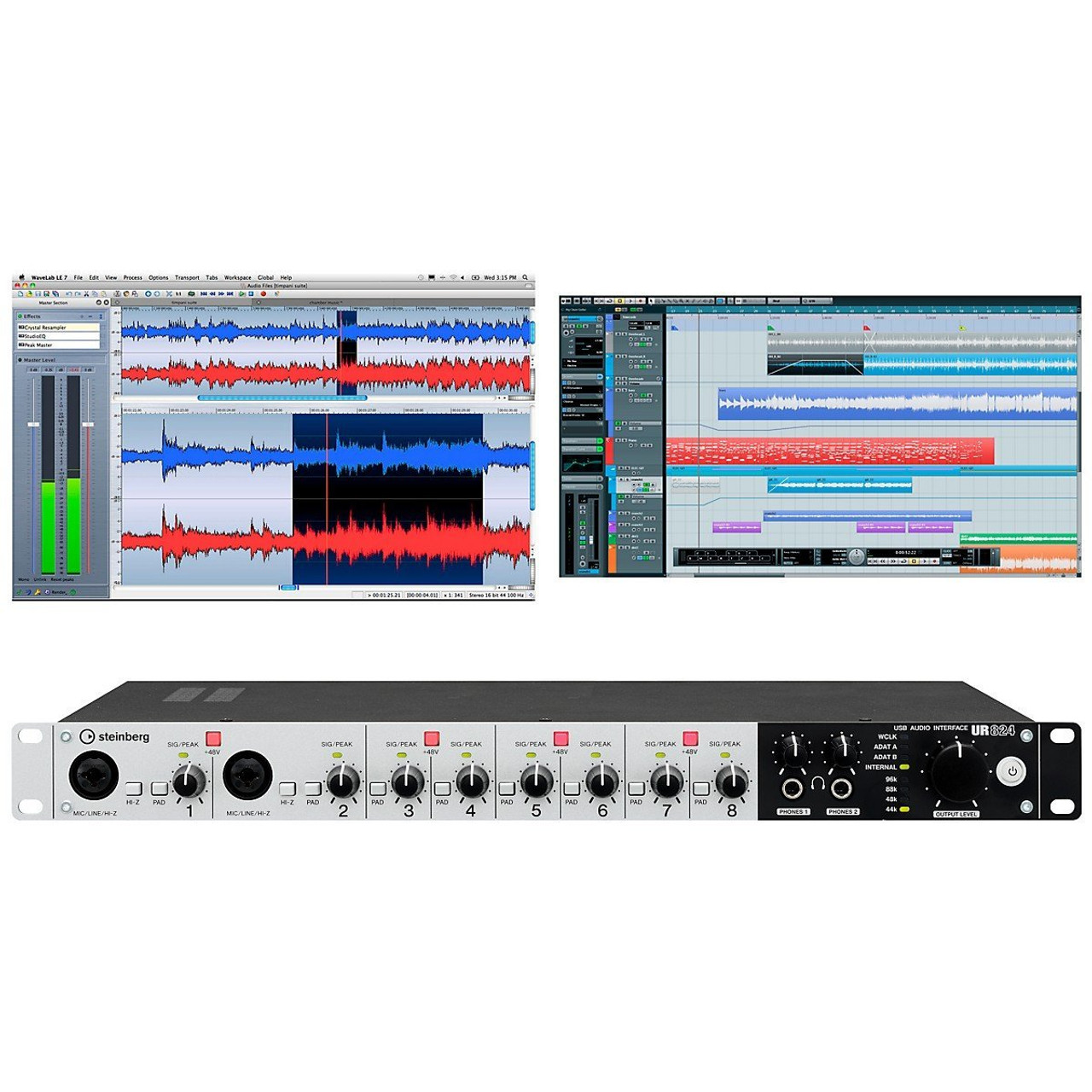 Steinberg UR824 24-in/24-out USB 2.0 Audio Interface