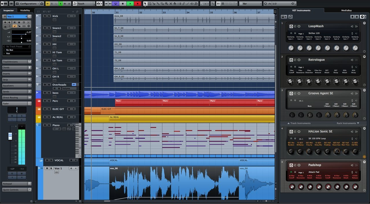 Decoratie Tom Audreath koelkast Steinberg Cubase Pro 8.5 (Retail Version)