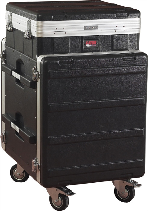 GATOR ポップアップコンソールキャスター付きケースGRC-10X12 PU Gator Cases GRC-10X12 PU Pop-Up Console Rack Case