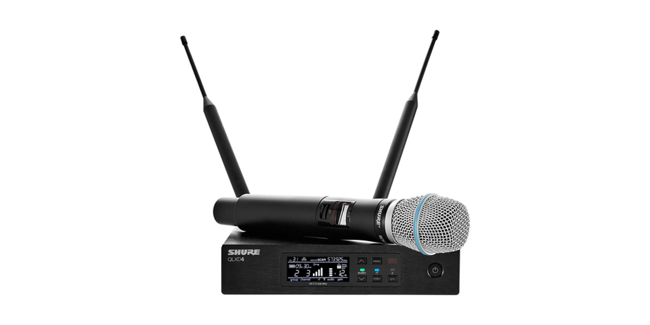 Shure QLXD2/B87C -H50 Handheld Transmitter w/Beta87C Microphone