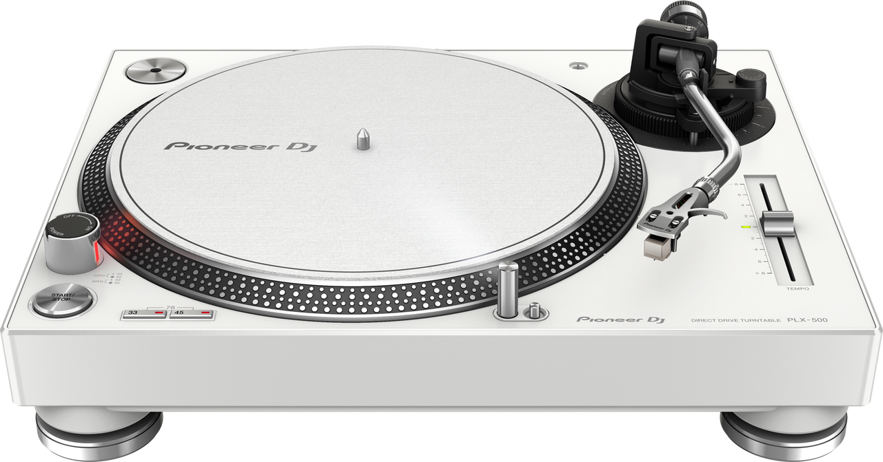 Pioneer PLX-500-W Direct Drive Turntable (White)