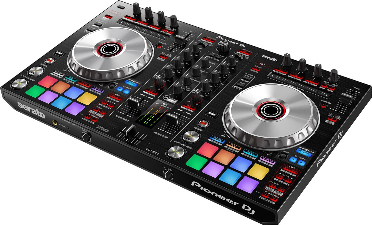 Pioneer DJ DDJ-SR2 Portable DJ Controller for Serato