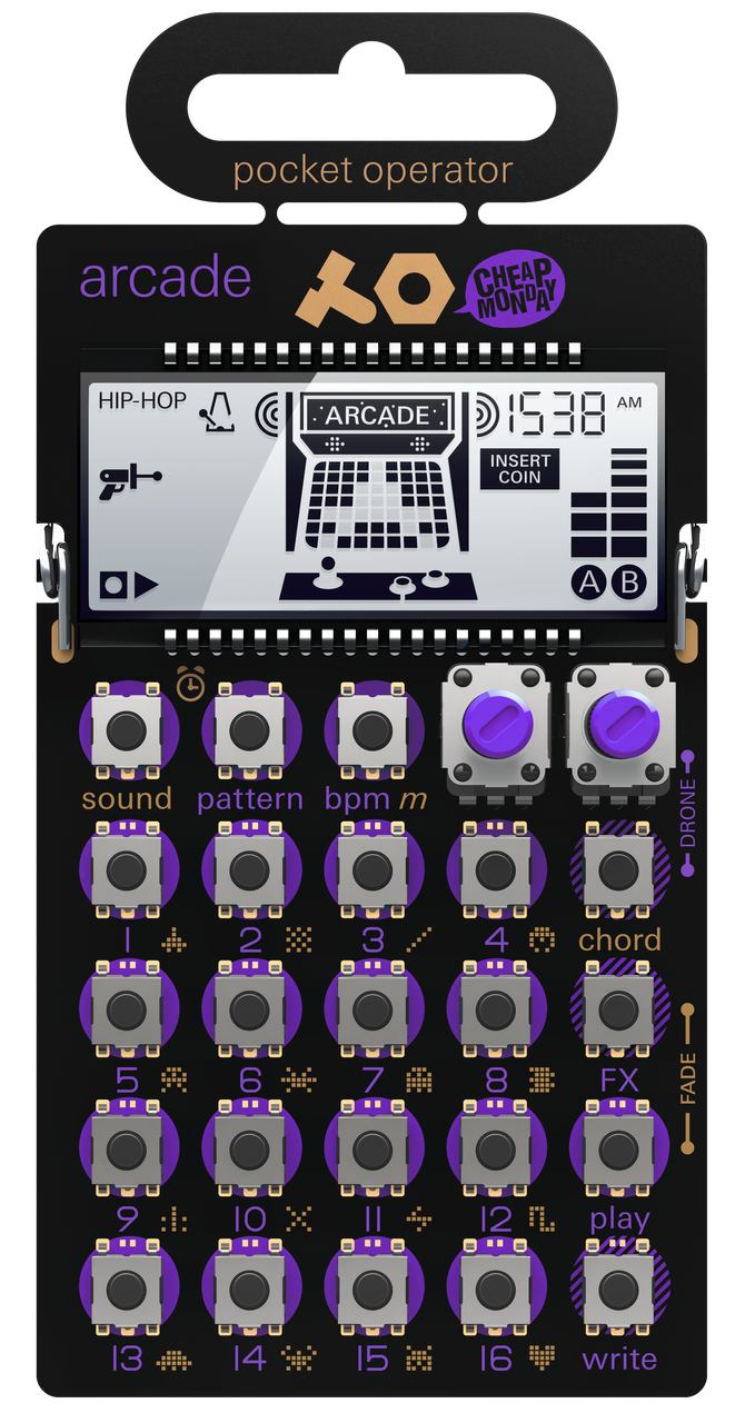 Teenage Engineering Silicone Pro Case CA-20 for Pocket Operator PO-20 Arcade Teenage Engineering Silicone Pro Case CA-20 for Pocket Operator PO-20 Arcade