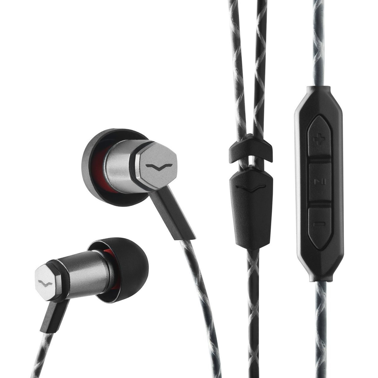 V-Moda Forza Metallo In-Ear Headphones (Black IOS)