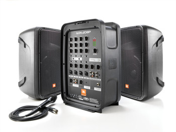 JBL EON208P 8-Inch 2-Way PA with Powered 8-Channel Mixer and Bluetooth JBL EON208P 8-Inch 2-Way PA with Powered 8-Channel Mixer and Bluetooth