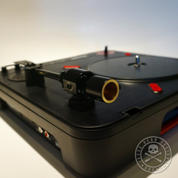 Jesse Dean Designs JDDPTA-BLK Portable Turntable Tone Arm Kit