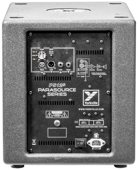 Sistema de sonido con 2 altavoces autoamplificados Yorkville PSA1, 2  subwoofers PSA1, 2 subpostes y cable