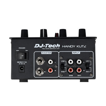 DJ Tech HANDY KUTZ 2-channel DJ Scratch Mixer