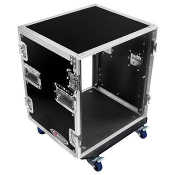 Odyssey Pro Amp Rack Flight Case  With Wheels  12U