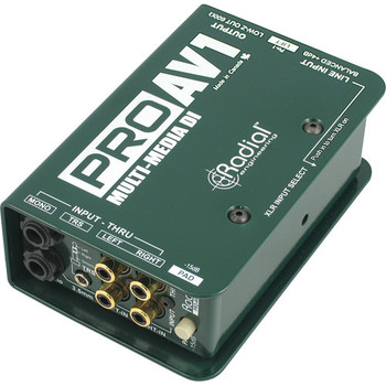 Radial Engineering ProAV1 - Audio/Video Passive Direct Box Radial Engineering ProAV1 - Audio/Video Passive Direct Box