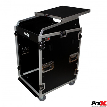 ProX Universal 19 Rackmount Mixer 13U Top 16U Front W/2 Side Work Tables