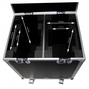 ProX 140 Style Moving Head Lighting Case for 2 Units