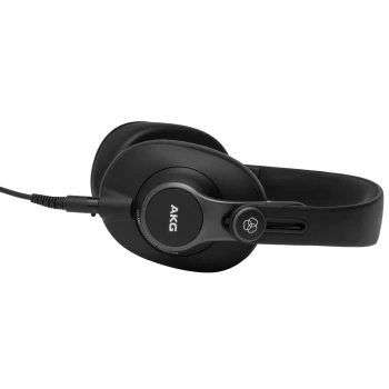 AKG, K371 professional closed-back studio headphones with accurate audio reproduction for monitoring, mixing, and recording applications, (K371)