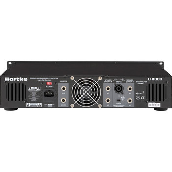 Hartke LH1000 Bass Amplifier (1000W, 2RU)