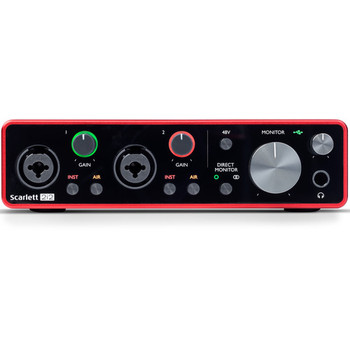 Focusrite Scarlett 2i2 2x2 USB Audio Interface 3rd Gen