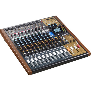 Tascam Model 16 Hybrid 14-Channel Mixer, Multitrack Recorder, and USB Audio Interface Tascam Model 16 Hybrid 14-Channel Mixer, Multitrack Recorder, and USB Audio Interface
