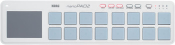 Korg Nano Pad 2 (White) Portable MIDI Drumpad/Controller