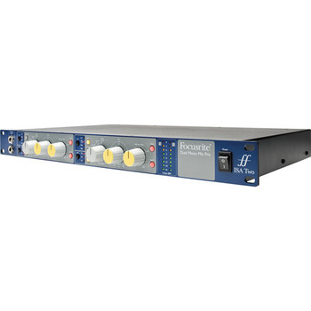 Focusrite Focusrite ISA Two Rackmount 2-Channel Microphone Preamp Focusrite Focusrite ISA Two Rackmount 2-Channel Microphone Preamp