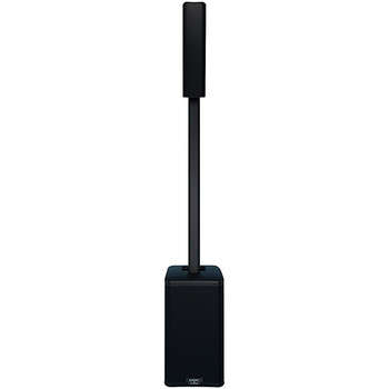 QSC KC12 Active 3-Way Column Loudspeaker, Black