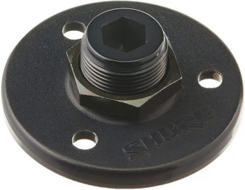 5/8"-27 Threaded Mounting Flange, Black 5/8"-27 Threaded Mounting Flange, Black