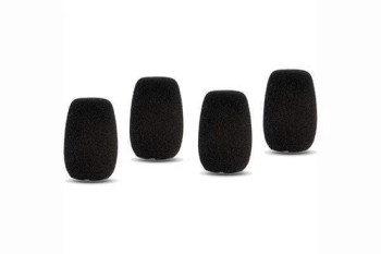 Black Foam Windscreen for Centraverse Gooseneck Condenser Microphones (Contains Four)