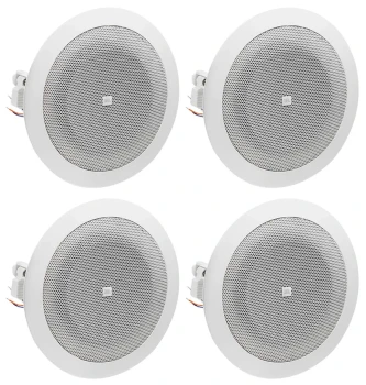 JBL 8138 8" Full-Range In-Ceiling Loudspeaker (4-Pack)
