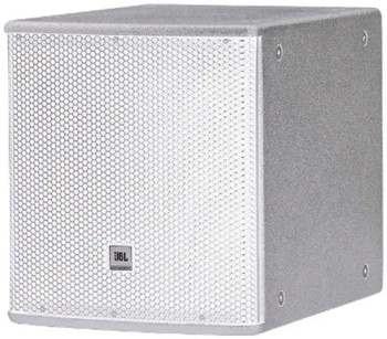 JBL Professional ASB6118-WH High Power 18-Inch Subwoofer, White