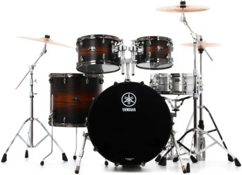 Yamaha LH2F40UES UZU EARTH SUNBURST 4PC SHELL LIVE CUSTOM HYBRID OAK: LHB-2218, LHP-6F3 (LHT-1007, LHT-1208, LHF-1615, TH-945B)