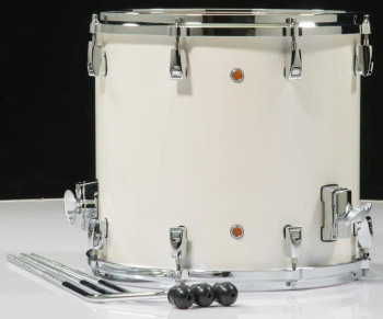 Yamaha PHXB-2416MPWH PHX Series Maple Acoustic Bass Drum - Polar White - 24 x 16 inches