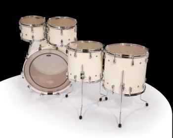 Yamaha, Polar White PHX Maple Tom 16x13 Gold Hardware, PHXT-1613MGPWH