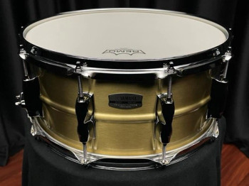 Yamaha RRS-1465 Recording Custom Brass Snare Drum - Beige