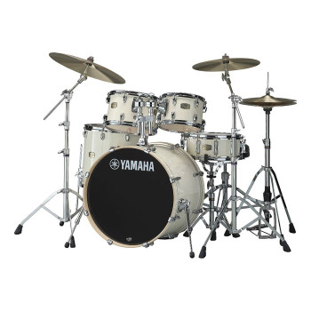 Yamaha, Stage Custom Birch 5-Piece Shell Pack Classic White, SBP2F56WCLW