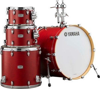 Yamaha, Tour Custom 5-Piece Drum Set with Matching Snare, TMP2F56CAS