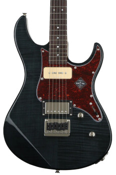 Yamaha PAC611HFM Pacifica Electric Guitar - Translucent Black
