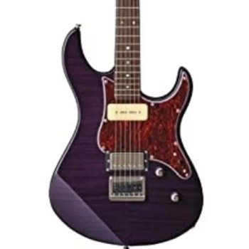 Yamaha PAC611HFM TP  Pacifica Electric Guitar - Translucent Purple