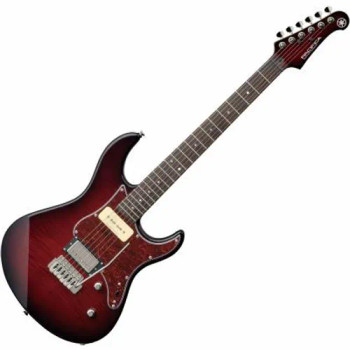 Yamaha PAC611VFM DRB  Pacifica Electric Guitar - Dark Red Burst