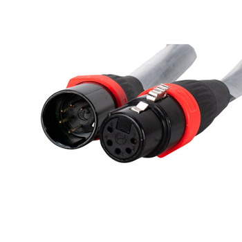ADJ 25 FOOT, 5 PIN, PRO, DMX CABLE. PVC JACK